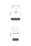 [PRE-ORDER] Stray Kids - World Tour <dominATE : celebrATE> Official MD - SKZOO ORIGINAL BACKPACK SILVER Ver.