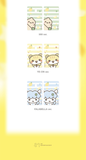 [PRE-ORDER] Hearts2Hearts 2nd Mini Album [LEMON TANG] Official MD - CARD COVER STICKER SET