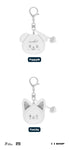 [PRE-ORDER] Stray Kids - World Tour <dominATE : celebrATE> Official MD - SKZOO FACE KEYRING SILVER Ver.