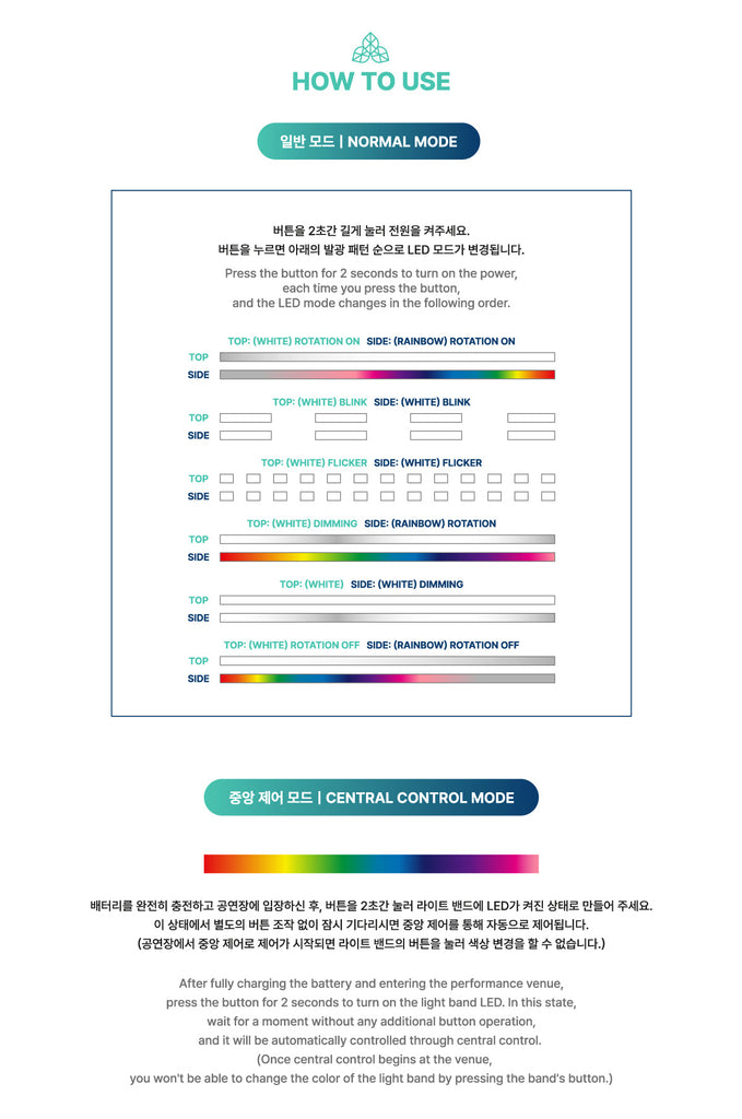 DAY6 - OFFICIAL LIGHT BAND VER 3 MY DAY FANLIGHT – KPOP MARKET 