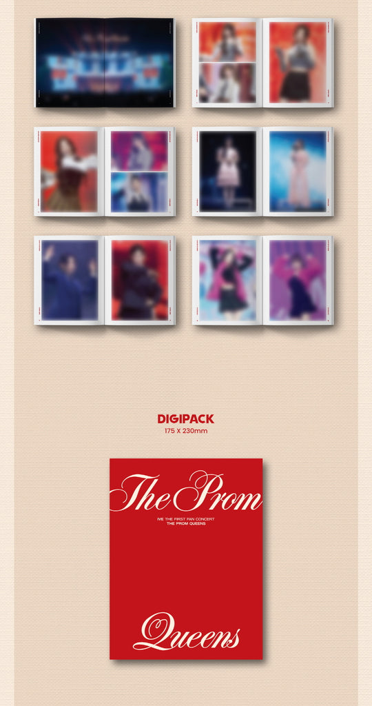 IVE - IVE THE FIRST FAN CONCERT The Prom Queens Blu-ray + Free