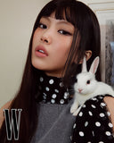 W Magazine Korea Nov 2024 Jennie Black-pink