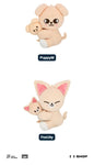 [PRE-ORDER] Stray Kids - World Tour <dominATE : celebrATE> Official MD - SKZOO MAGNET PLUSH SET