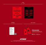 ATEEZ - 12th Mini Album GOLDEN HOUR : Part.3 In Your Fantasy Edition [Pocaalbum]