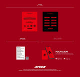 ATEEZ - 12th Mini Album GOLDEN HOUR : Part.3 In Your Fantasy Edition [Pocaalbum]