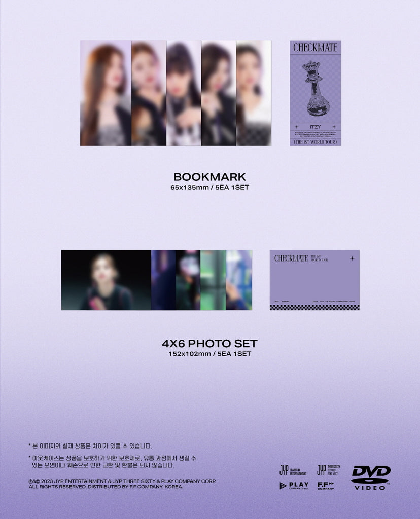 ITZY - 2022 ITZY THE 1ST WORLD TOUR CHECKMATE in SEOUL DVD – KPOP