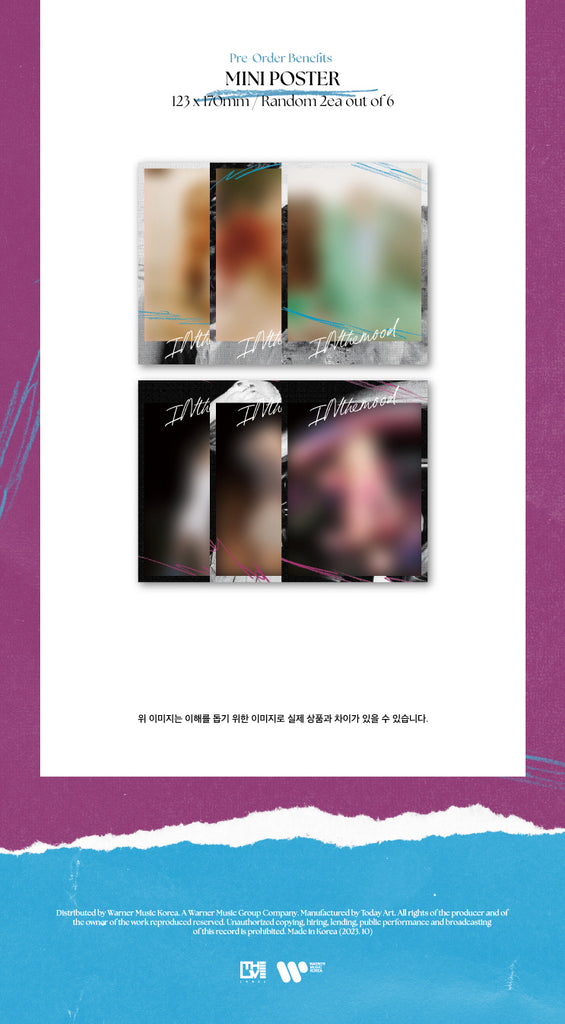 WHEEIN MAMAMOO - 1st Full Album IN THE MOOD Photobook ver. CD+Pre 