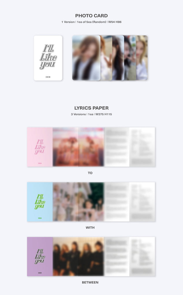 ILLIT Album - I'LL LIKE YOU Weverse Albums ver.+Pre Order Benefits ILLIT Album - I'LL LIKE YOU Weverse Albums ver.+Pre Order Benefits