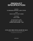G-DRAGON - OFFICIAL LIGHT STICK + PREORDER BENEFIT PHOTOCARD