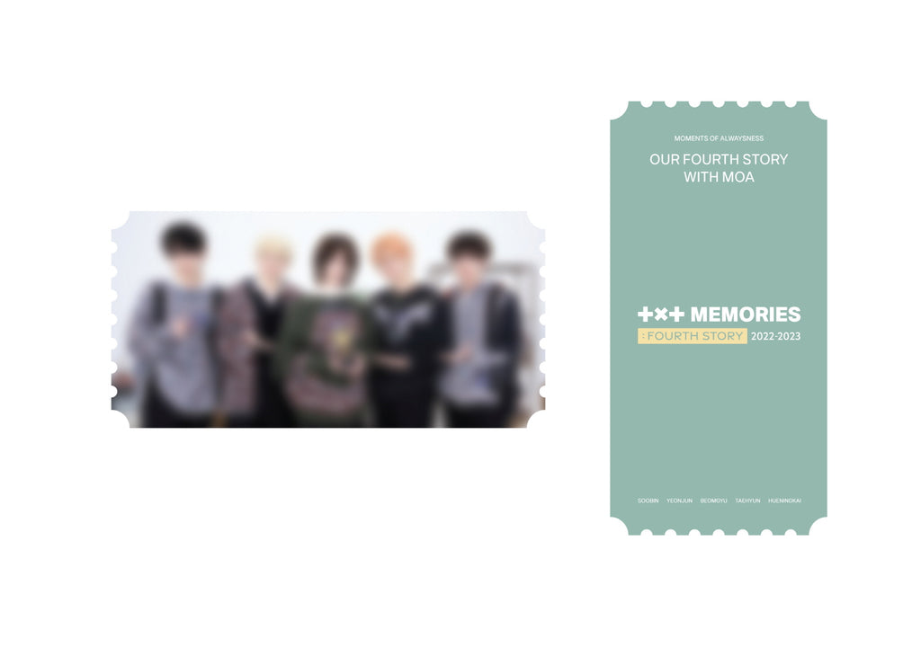 TOMORROW X TOGETHER TXT MEMORIES FOURTH STORY + Pre-Order Gift 