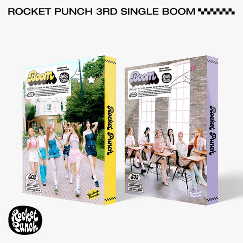 ROCKET PUNCH - 3rd Single Album Boom CD+Folded Poster
