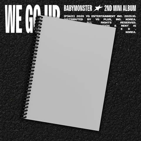 [EXCLUSIVE POB] BABYMONSTER - WE GO UP [GO Ver.] Album+Pre-Order Gift