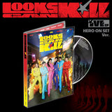 [EXCLUSIVE POB] IVE - Looks Can Kill [3 ver. SET] 3Album+Pre-Order Gift