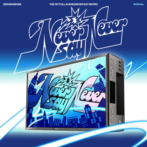 [EXCLUSIVE POB] ZEROBASEONE - NEVER SAY NEVER [PHOTOBOOK ICON Ver.] Album+Pre-Order Gift