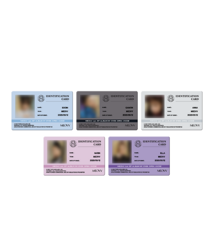 [PRE-ORDER] MEOVV 1st EP OFFICIAL MERCH - STUDENT ID CARD