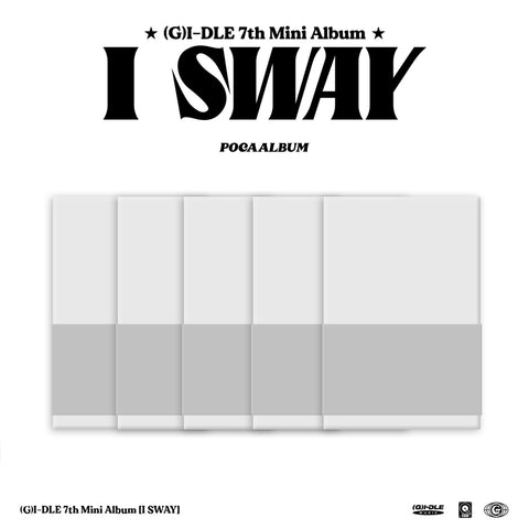 (G) I-DLE - 7th Mini Album I Sway Pocaalbum version