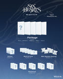 WE GO-6 - 1st Mini Album SIX HEARTS Wolf PhotoCard QR ver.