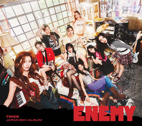 Twice - Japan 6th Album Enemy Limited Edition Type A CD+DVD