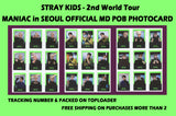 STRAY KIDS - 2nd World Tour MANIAC in SEOUL MD POB POLAROID OFFICIAL PHOTOCARD