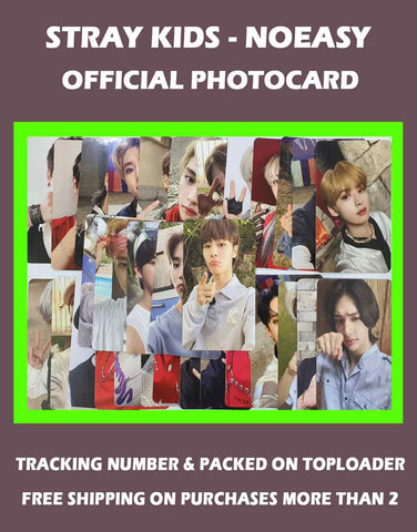 STRAY KIDS - NOEASY 2nd Album OFFICIAL PHOTOCARD