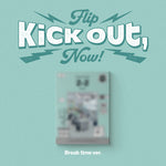 KickFlip - 2nd Mini Album Kick Out, Flip Now! CD+Pre-Order Gift+Folded Poster