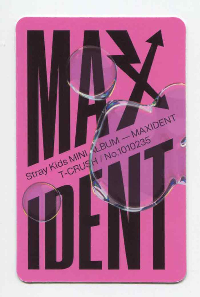 Stray Kids Mini Album - MAXIDENT (Case Ver.) ALBUM [ FELIX COVER ]
