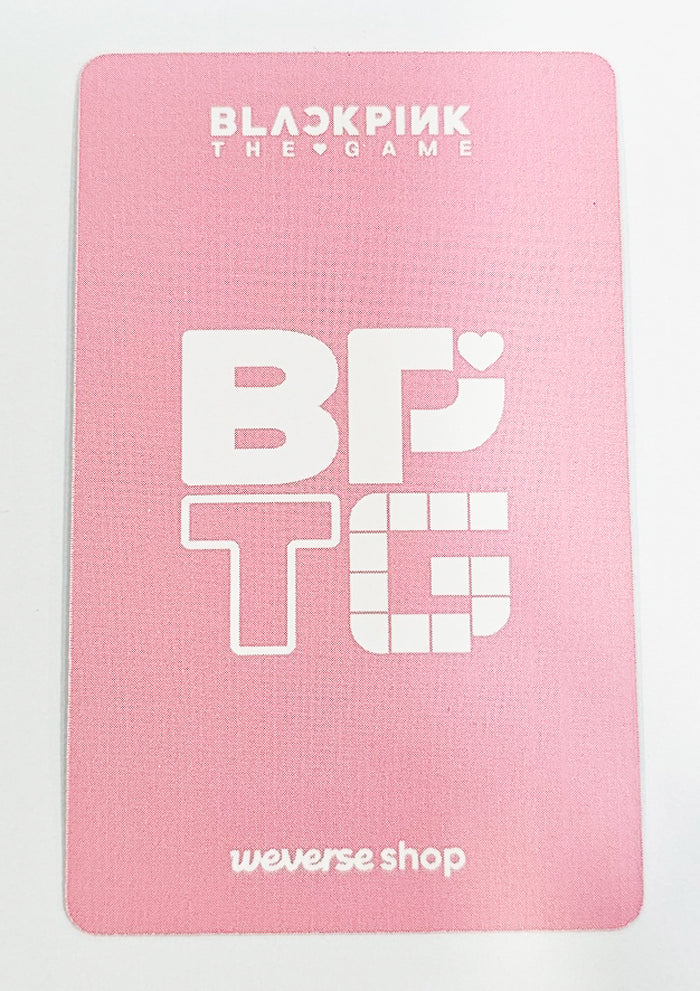BLACKPINK THE GAME PHOTOCARD COLLECTION [Weverse] OFFICIAL POB CARD ...