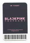 BLACKPINK THE GAME PHOTOCARD COLLECTION [YG] OFFICIAL POB CARD