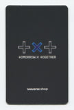 TXT - THE CHAOS CHAPTER : FREEZE OFFICIAL Weverse POB PHOTOCARD