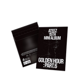 [EXCLUSIVE POB] ATEEZ - 15th Mini Album GOLDEN HOUR : Part.6 POCAALBUM+Pre-Order Gift