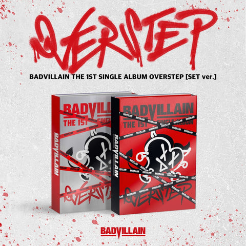 BADVILLAIN - 1st Single Album Overstep CD