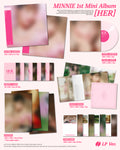 MINNIE - 1st Mini Album HER [LP ver.] + Folded Poster