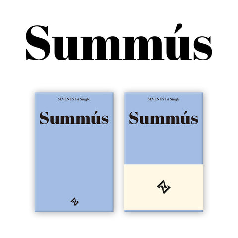 SEVENUS - 1st Single Album SUMMUS [POCAALBUM]
