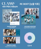 CLASSy - 4th Mini Album RE:BOOT AFTER THE TEARS (Random ver.) CD