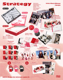 TWICE - STRATEGY 14th Mini Album+Pre-Order Gift+Folded Poster