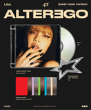 [EXCLUSIVE POB] LISA - Alter Ego [Jewel Case ver.] Album+Pre-Order Gift