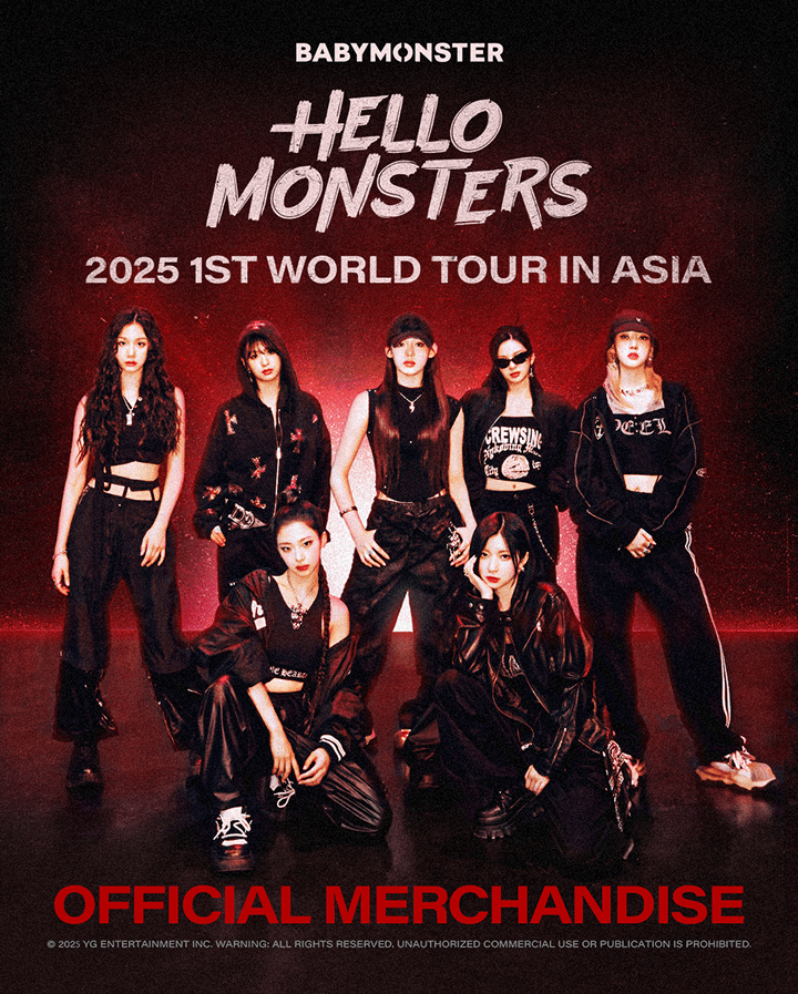 BABYMONSTER HELLO MONSTERS TOUR Official MD - COSMETIC POUCH BABYMONSTER HELLO MONSTERS TOUR Official MD - COSMETIC POUCH