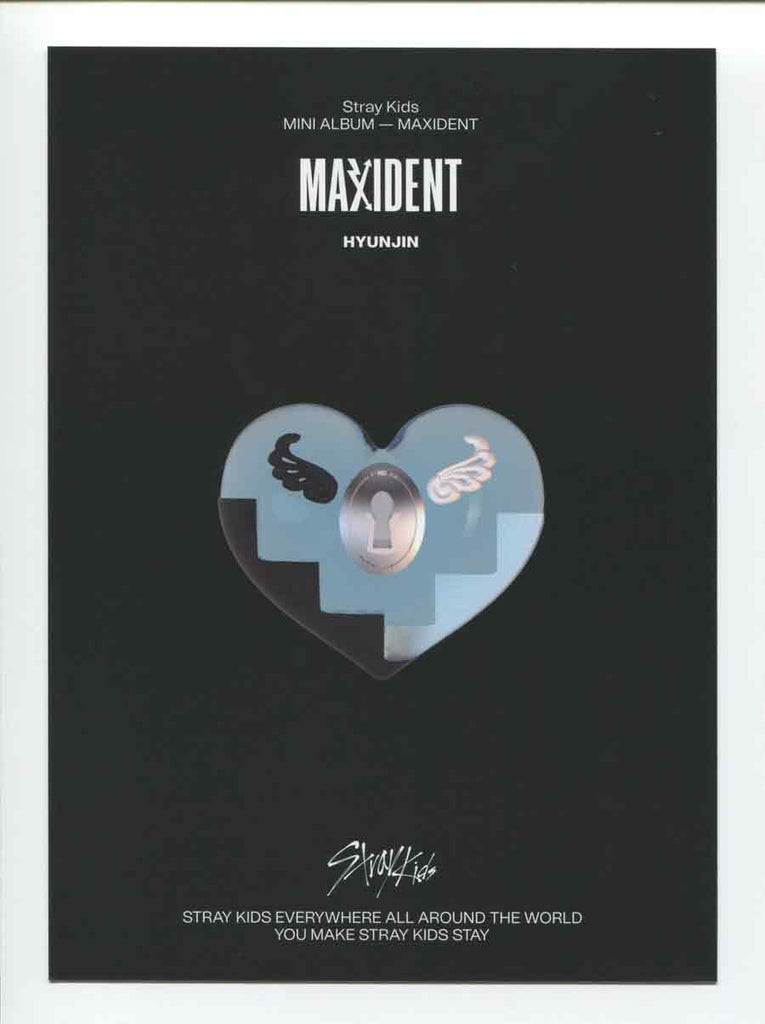 STRAY KIDS - MAXIDENT Album OFFICIAL Mini Poster – KPOP MARKET