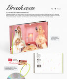 [EXCLUSIVE POB] ILLIT - 5th Mini Album BREAK EVEN CD+Pre-Order Gift+Extra Photocards Set