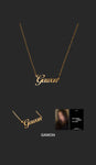 [PRE-ORDER] MEOVV 1st EP OFFICIAL MERCH - NAME PLATE NECKLACE