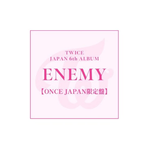 Twice - Japan 6th Album Enemy ONCE JAPAN Limited Edition CD