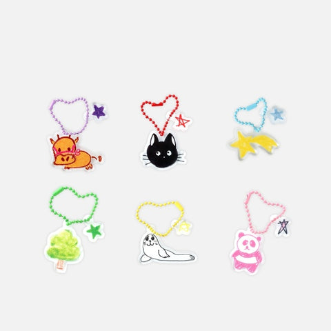 [PRE-ORDER] NCT WISH 'ONE SUMMER WISH' Official MD - RANDOM ACRYLIC KEYRING
