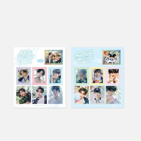 [PRE-ORDER] NCT WISH 'ONE SUMMER WISH' Official MD - STAMP STICKER