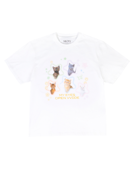 PRE-ORDER] MEOVV 1st EP OFFICIAL MERCH - STAR MEOVV T-SHIRT – KPOP