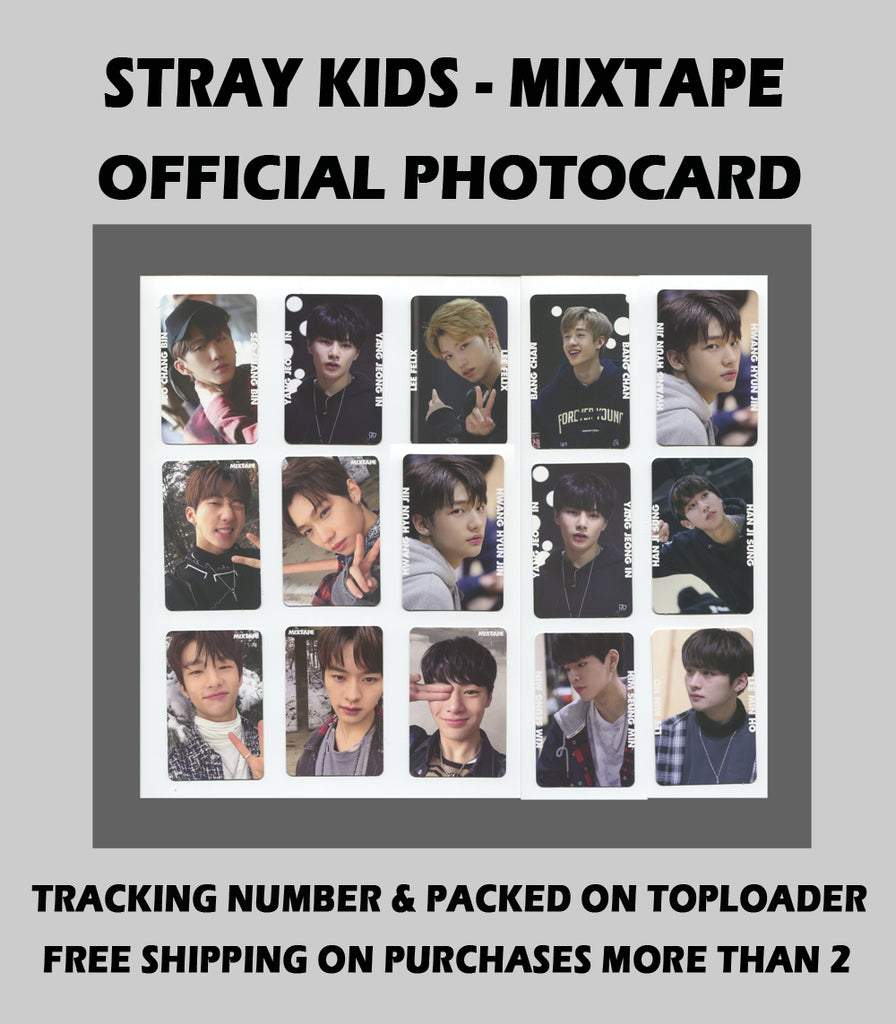 STRAY KIDS [MIXTAPE] Debut Album OFFICIAL PHOTOCARD – KPOP MARKET [Hanteo &  Gaon Chart Family Store]