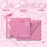 OURBIRTHDAY - 1st Single Album Our Birthday Photobook Ver. CD