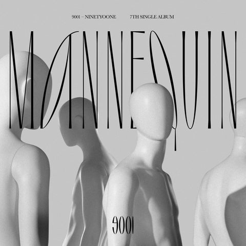 9001 (Ninety O One) - 7th Single Album Mannequin CD