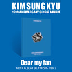 KIM SUNG KYU (INFINITE) - Dear my fan (Platform ver.)