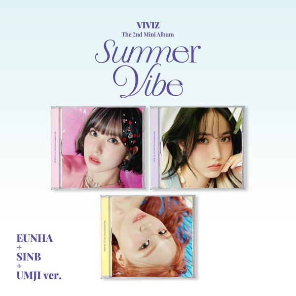 PROMO Signed VIVIZ 2nd online MINI ALBUM Summer Vibe - All Member Signed