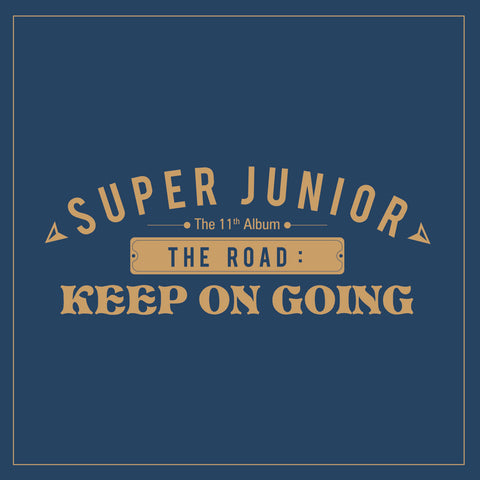 SUPER JUNIOR - The Road : Keep on Going' (Vol.11) Album+Free Gift (2 ver. SET)